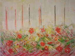 marécage fleuri